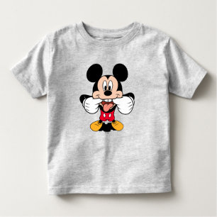 Modern Mickey Sticking Out Tongue Toddler T-shirt