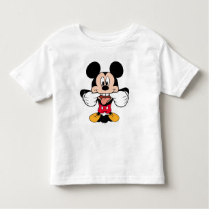 Modern Mickey Sticking Out Tongue Toddler T-shirt