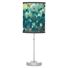 Modern Mid Century Home Abstract Shade Multi Lamp