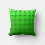 Modern Mid-century Mod Pop Gradient Pillow In Gree at Zazzle