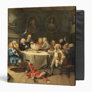 Modern Midnight Conversation 3 Ring Binder
