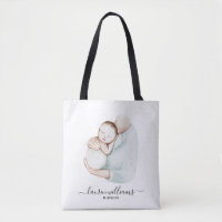 Modern Midwifes Doula Birth Nurse Cute Watercolor