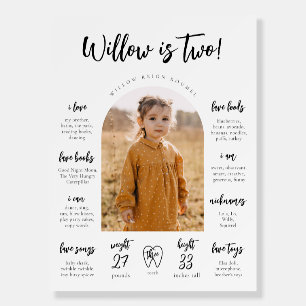 Modern Milestone Poster Milestone Poster