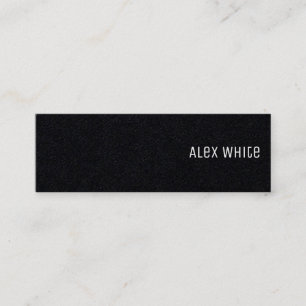 modern mini business card