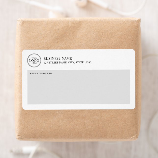 Modern Miniamlist Custom Business Logo  Label (Insitu)