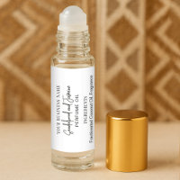 Modern Minimal 10ml Perfume Roller Bottle Labels