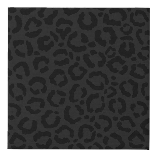 Modern Minimal Black Leopard Print (Front)