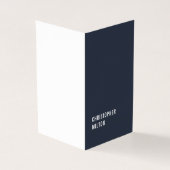 Modern Minimal Blue White Consultant (Outside)