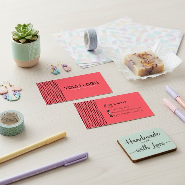 Modern Minimal Brand Logo Business Card Design (Creator Uploaded)