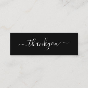 Modern Minimal Business Thank You For Order Insert