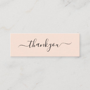 Modern Minimal Business Thank You For Order Insert