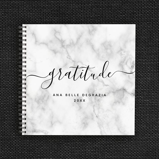 Modern Minimal Calligraphy Chic Gratitude Journal (Creator Uploaded)