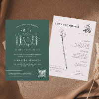 Modern Minimal Camping | Bachelorette Weekend