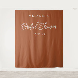Modern Minimal Chic Bridal Shower Backdrop