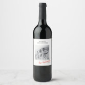 Vintage Ephemera Angel Cherubs Illustration Wine Label | Zazzle