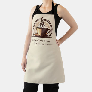 Modern Minimal Coffee Shop professional  shop Apron