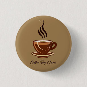 Modern Minimal Coffee Shop professional shop Button