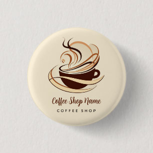 Modern Minimal Coffee Shop professional shop Button