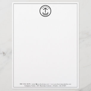Modern Minimal Corporate Business Logo Letterhead