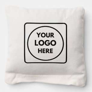 Modern Minimal Custom Logo Corporate Branding Cornhole Bags