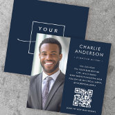 ADVISER IN STOCK MARKET VALUES BLACK ELEGANT BUSINESS CARD, Zazzle