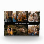 Modern minimal elegant simple unique family gift photo block<br><div class="desc">Modern minimal elegant simple unique family gift photo block.</div>