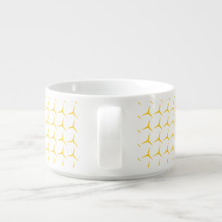 Modern Minimal Gold Geometric Pattern Coffee Mug
