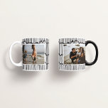 Modern Minimal Graphic 2 Photo Black And White Coffee Mug at Zazzle