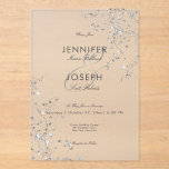 Modern Minimal Gray & White Glam Diamonds Wedding Acrylic Invitations<br><div class="desc">Capture the essence of timeless sophistication with our exquisite acrylic wedding invitations. These invitations exude class and style. Minimalistic yet captivating, our invitations feature a cluster spray of sparkling diamonds scattered at opposite corners, adding a touch of glamour and luxury to your special day. Make a statement with every detail...</div>