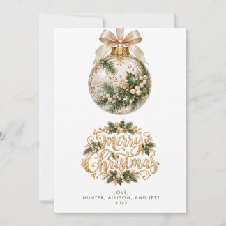 MODERN MINIMAL HOLIDAY CARD