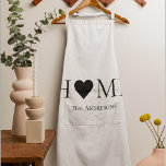 Modern Minimal Home Family Personalized Gift Apron<br><div class="desc">Welcome to our Modern Minimal Home Family collection on Zazzle – the perfect destination for personalized gifts that elevate your home and celebrate family bonds. Our thoughtfully curated selection of products seamlessly blends contemporary design with the warmth of family,  creating a unique and stylish touch for your living spaces.</div>