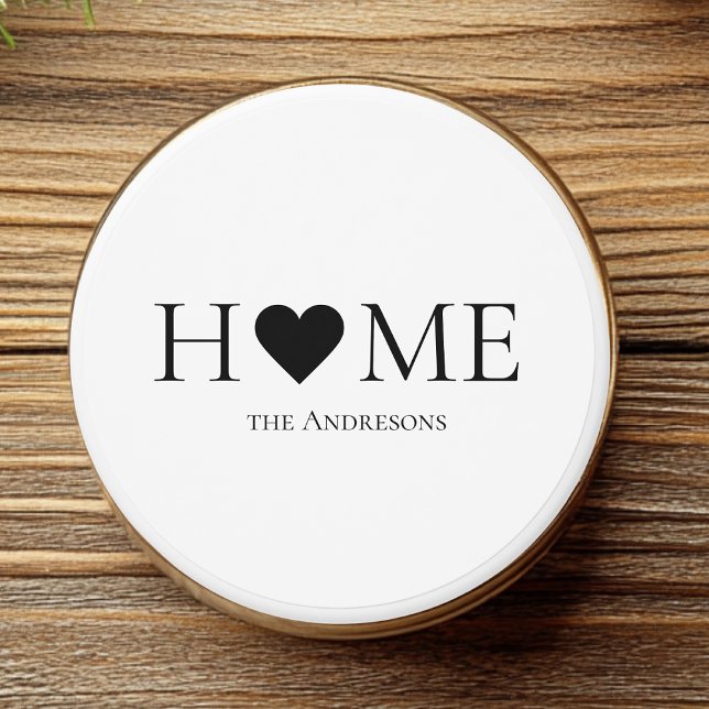 Modern Minimal Home Family Personalized Gift  Mini Candle Favors (Creator Uploaded)