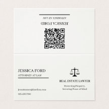 Modern Minimal Legal Real Estate Professional 