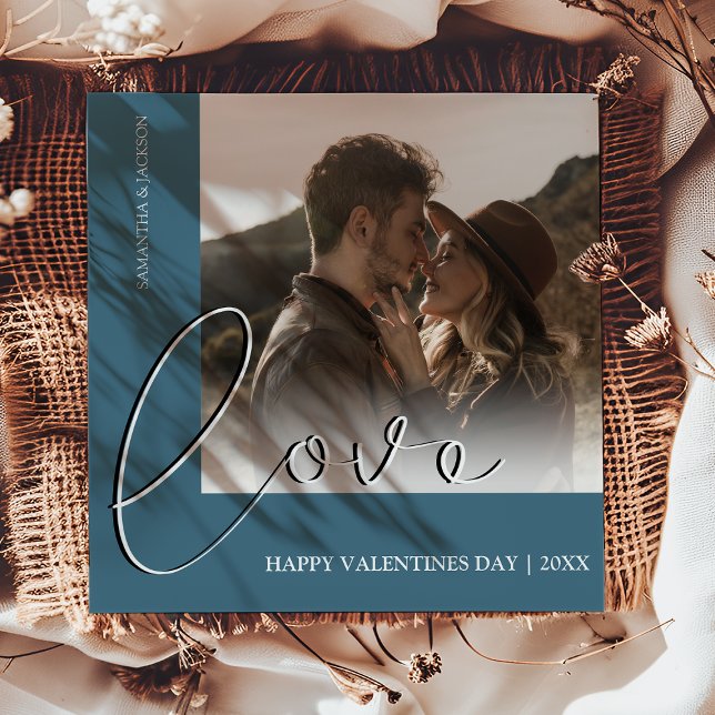 Modern Minimal Love | Photo Valentines Day Holiday (Creator Uploaded)