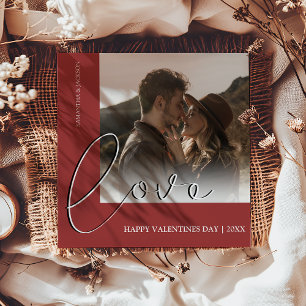 Modern Minimal Love   Photo Valentines Day Holiday