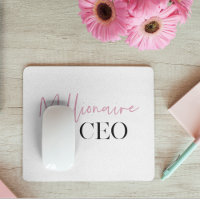 Modern Minimal Millionaire CEO | Pink And Black