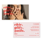 Modern Minimal Nail Salon Business Photo Photo