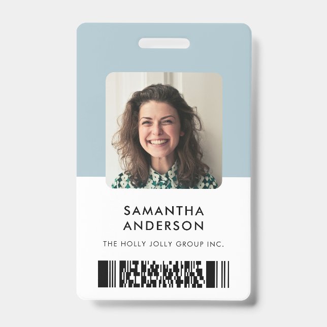 Modern Minimal Name ID Card Conference Office Badge