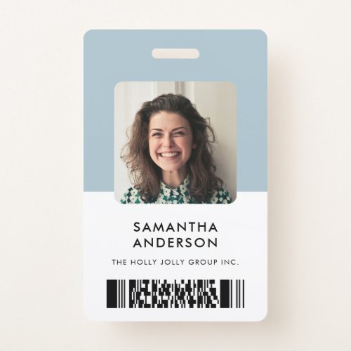 Modern Minimal Name ID Card Conference Office Badge