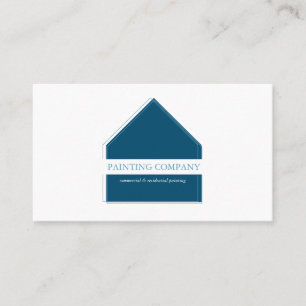 Modern Minimal Painter  Business Card