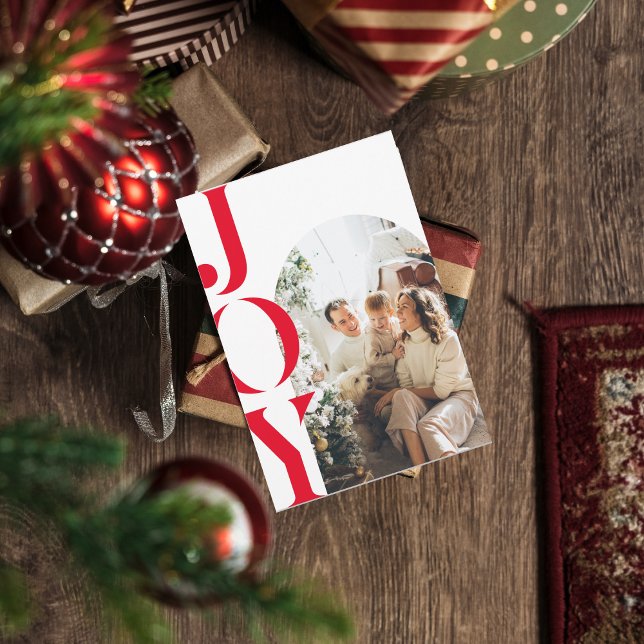 Modern Minimal Photo Arch Joy Invitation (Creator Uploaded)