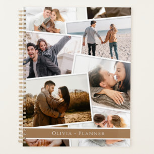 Modern minimal photo collage elegant planner