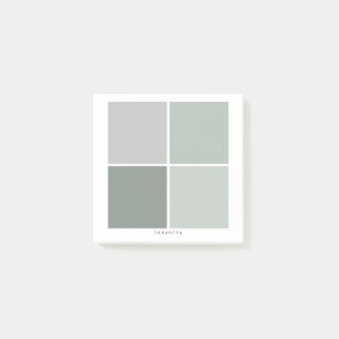Modern Minimal Sage Green Planner Post-it Notes