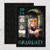 Modern Minimal Simple Arched Graduation 4 Photo