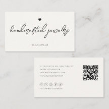 Modern Minimal Simple Heart QR Code