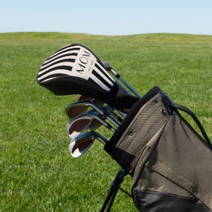 Modern Minimal Stripes Mom Established Golf Head Cover