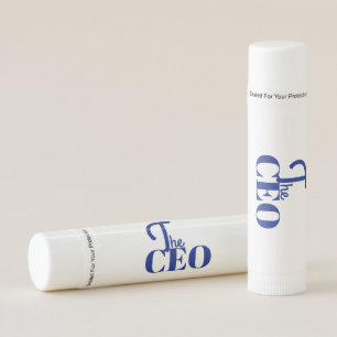 Modern Minimal The CEO Blue Lip Balm