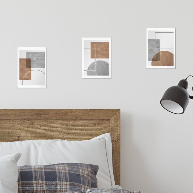 Modern Minimal Wall Art Sets (Bedroom)