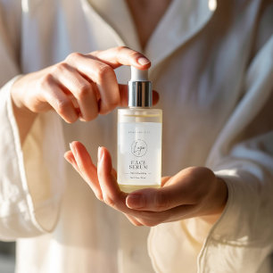 Modern Minimalist 1 OZ Skincare Bottle Label