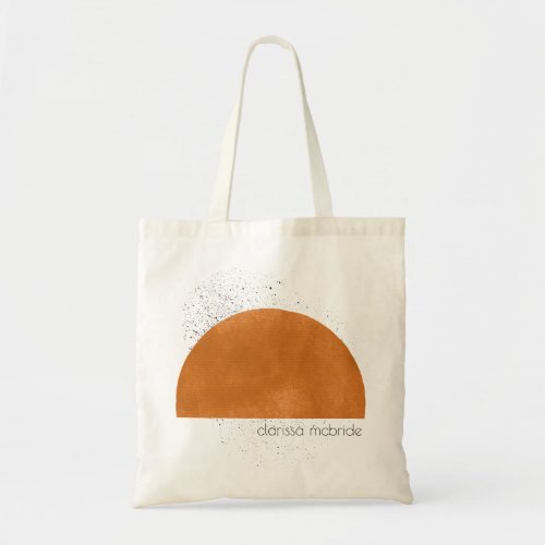 Modern Minimalist Abstract Sun  Tote Bag